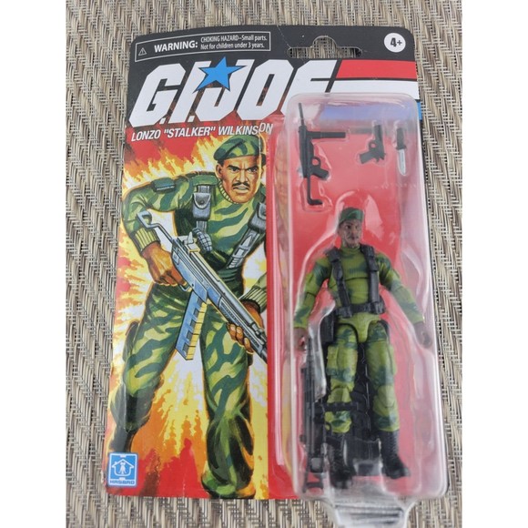 Hasbro Other - GI Joe Lonzo “Stalker” Wilkinson Action Figure Complete With File